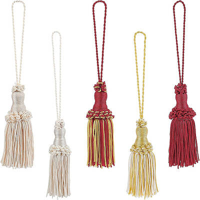 BENECREAT 5Pcs Handmade Charm Tassels