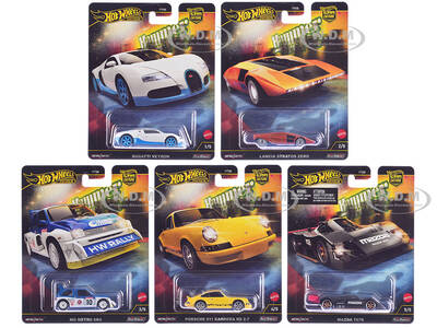 Hammer Drop 5 piece Set Car Culture 2024 Series F Diecast Model Cars by Hot Wheels