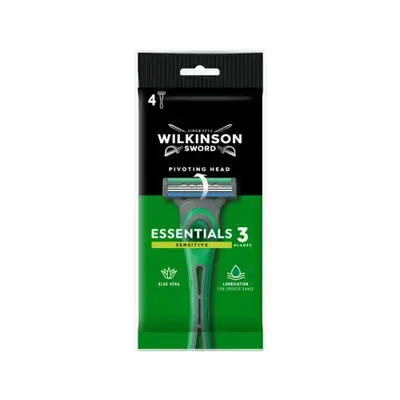 Wilkinson Extra 3 Sensitive Disposable Razor 4 pcs