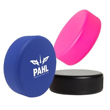 150 Customized Hockey Puck Stress Reliever
