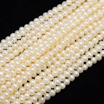 Natural Cultured Freshwater Pearl Beads Strands