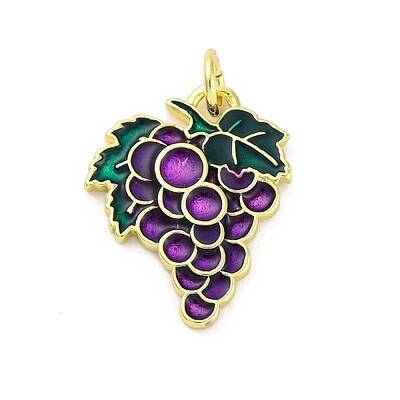 Brass Enamel Pendants