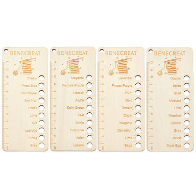 4Pcs Wood Thread Winding Boards