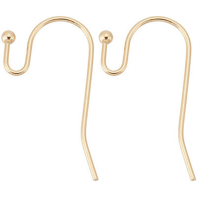 150Pcs Brass Earring Hook