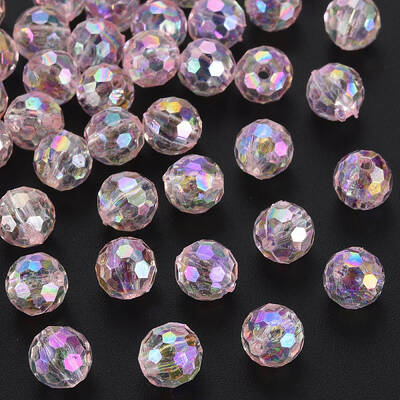 Transparent Acrylic Beads