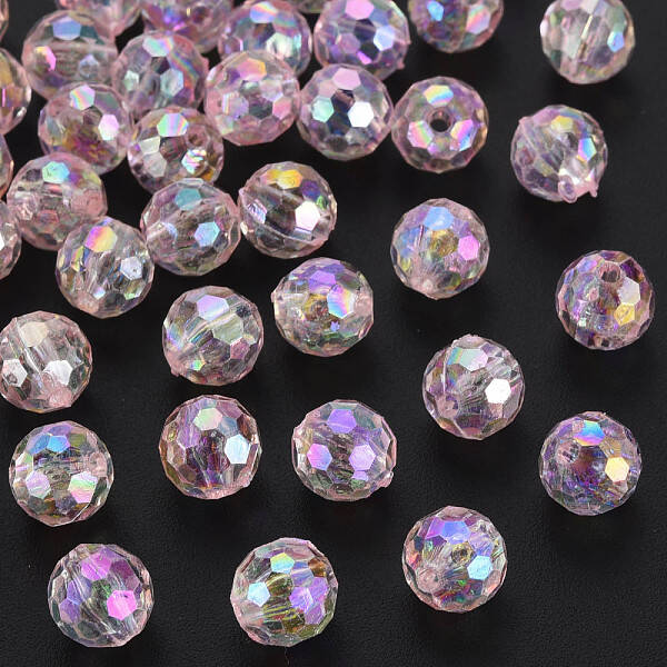 Transparent Acrylic Beads