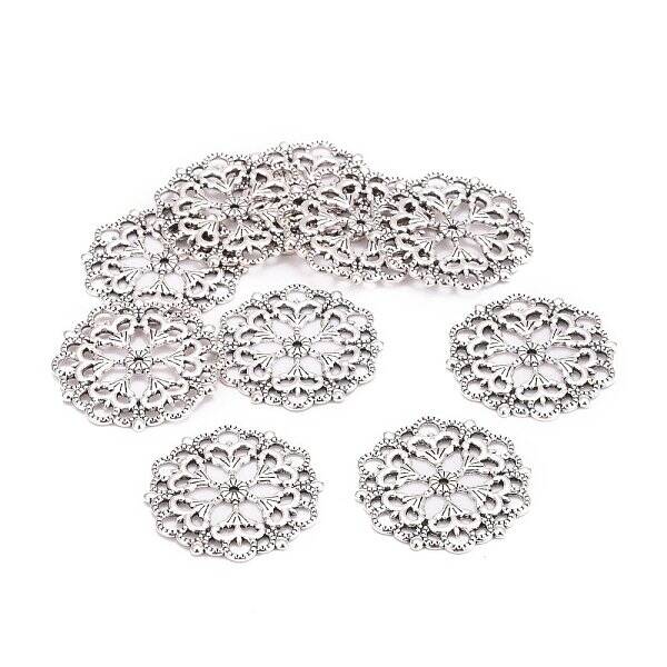 Tibetan Style Filigree Joiners Links