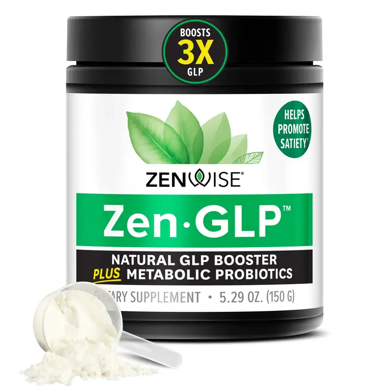 Zenwise ZenGLP-1 - Natural GLP-1 Gut Booster Metabolic Probiotics