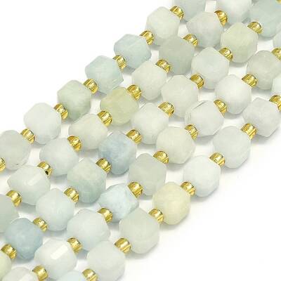 Natural Aquamarine Beads Strand