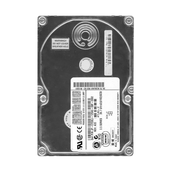 709EJ Dell 36GB Ultra-160 SCSI 7200 3.5-inch 4MB Hard Drive