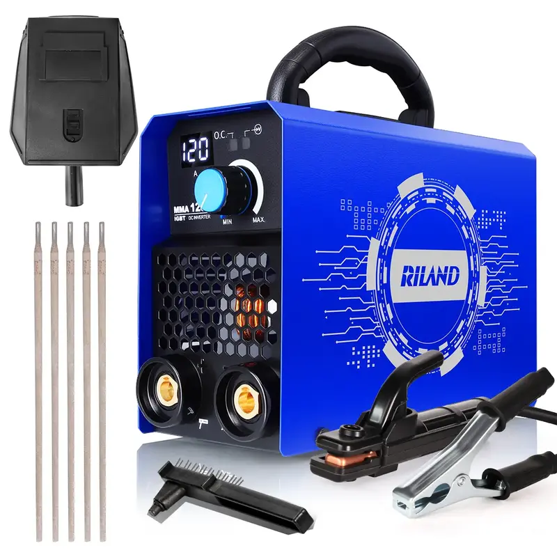 Labor Day Sale Stick Welder Mini Welder Portable ARC Welding Machine 110V Dual Voltage with Hot Start Portable Synergic Stick...