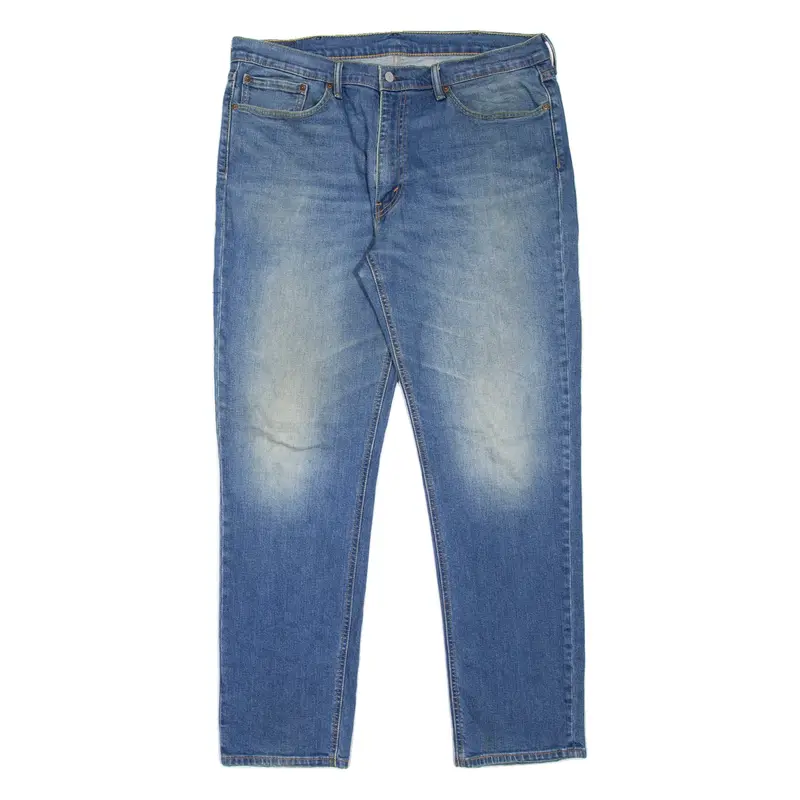 LEVI'S 541 Jeans Mens Blue Athletic Tapered Stone Wash W38 L34