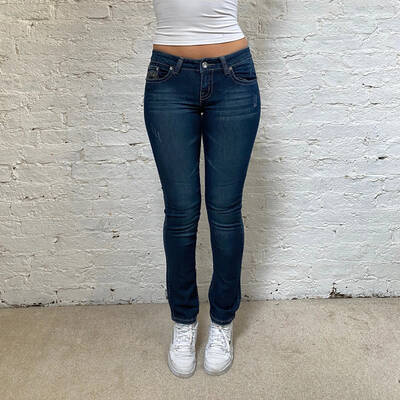 Nice And Chic Jeans - 29W UK 8 Blue Cotton