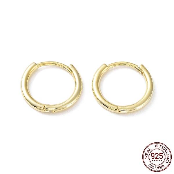 925 Sterling Silver Huggie Hoop Earrings