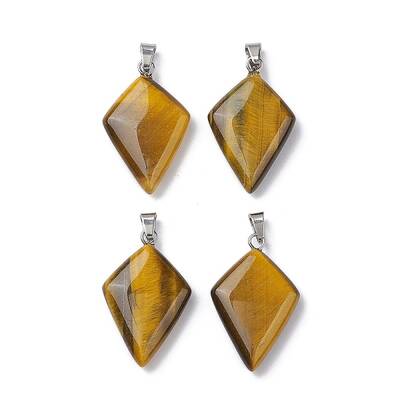 Natural Tiger Eye Pendants