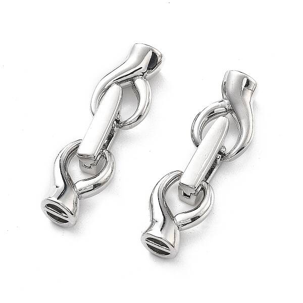 Brass Fold Over Clasps