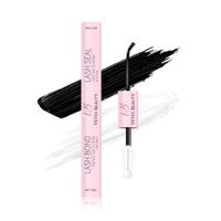 Veyesbeauty Lash Bond & Seal - Black 10ml Waterproof 2 in 1 Cluster Lash Glue for Eyelash Extensions Long Lasting Strong Hold...