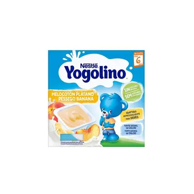 Nestlé Nestlé Yogolino Peach and Banana 6m 4x 100g