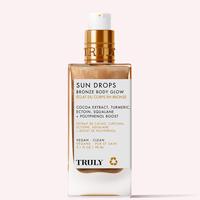 Sun Drops Bronze Body Glow - Luxurious Bronzing Body Oil with Buildable Coverage - Fragrance Free