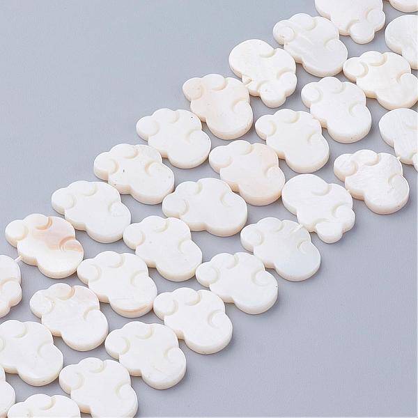 Natural White Shell Beads
