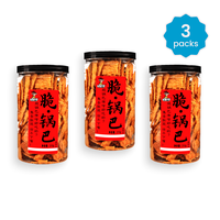 Wumingxiaozu Rice Crisps - Spicy & Steak Flavor, Crunchy Asian Snack