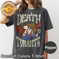 Retro 70S Skippy Rabbit Death To Tyrants Shirt, Robin Hood   T-shirt, Walt   World /  land Trip Tee,  land Vacation