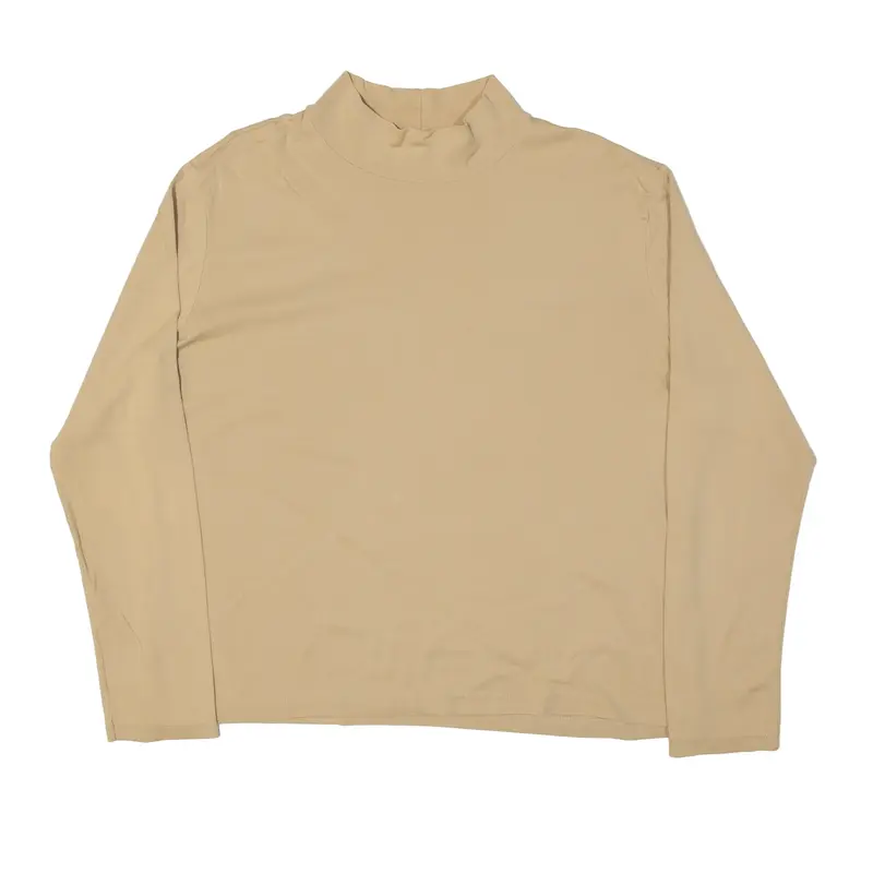 WHITE STAG Sweatshirt Beige High Neck Womens XL