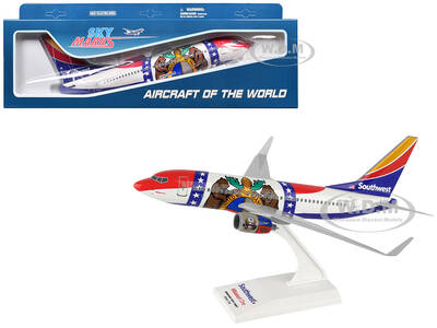 Boeing 737-700 Commercial Aircraft Southwest Airlines - Missouri One (N280WN) Missouri Flag Livery (Snap-Fit) 1/130 Plastic M...
