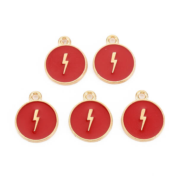 Alloy Enamel Pendants