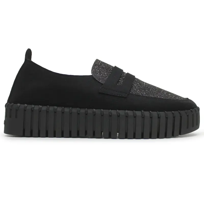 Ilse Jacobsen Tulip 3878 Textile Synthetic Women's Comfort Shoes - Black Black - Size:US 11 Women