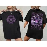 Sleep Token Even In Arcadia Album Flamingo 2 Sides T-shirt, Even In Arcadia Flamingo Emblem T-shirt, Cozy Sweatshirt and Hood...