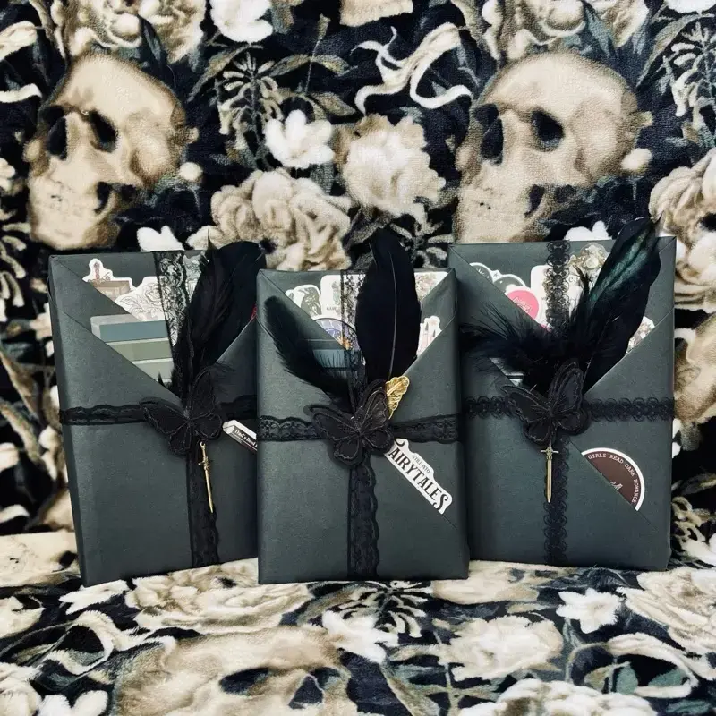 Bookish Blind Date Dark Edition | Blind Date with a book | Spooky, Gothic, Halloween | Veiled Novella | Gift | Dark Romance |...