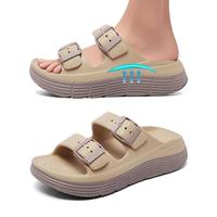 Lxso Womens Recovery Sandals With Comfortable Plantar Fasciitis Arch Support, Orthotic Adjustable Thick Cushion Sport Slides ...