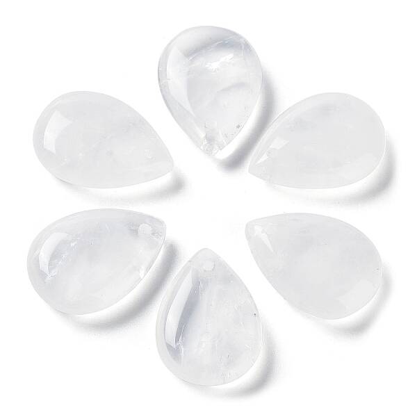 Natural Quartz Crystal Pendants