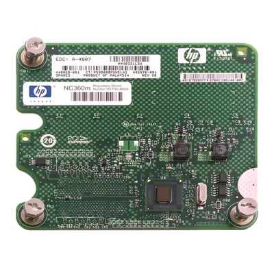 445976-001N HP Dual-Ports RJ-45 1Gb/s 10Base-T/100Base-TX/1000Base-T Gigabit Ethernet PCI Express x4 Mezzanine Server Network...