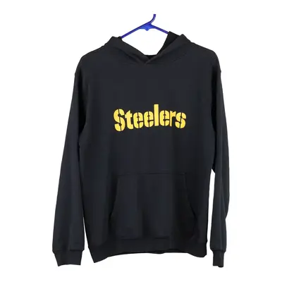 Pittsburgh Steelers Nfl Hoodie - XL Black Cotton Blend