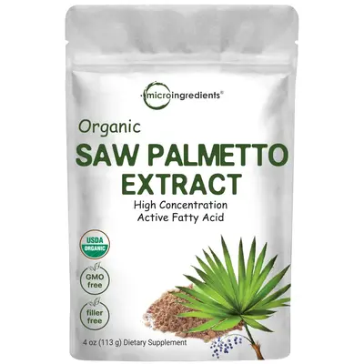 Micro Ingredients Organic Saw Palmetto Powder