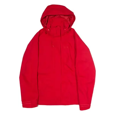 JACK WOLFSKIN Womens Jacket Red Hooded M