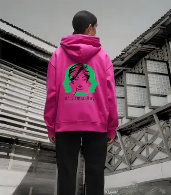 Bold Silhouettes - Artistic Hoodie