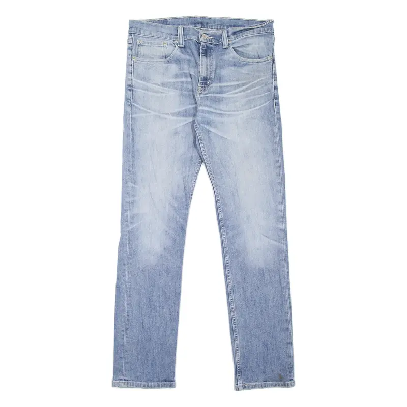 LEVI'S 511 Jeans Mens Blue Slim Straight Stone Wash W33 L32