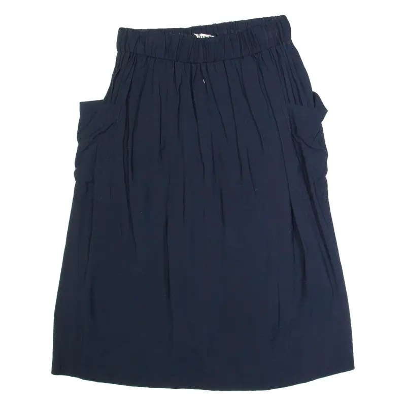 WHISTLES Womens Straight Skirt Blue Midi S