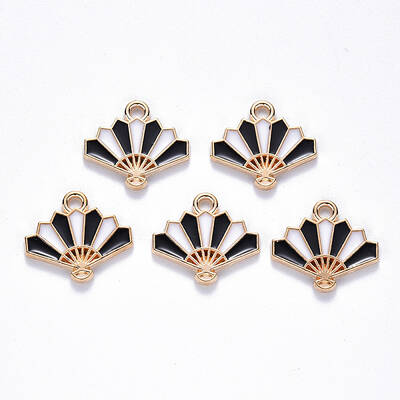 Chinese Style Alloy Enamel Pendants