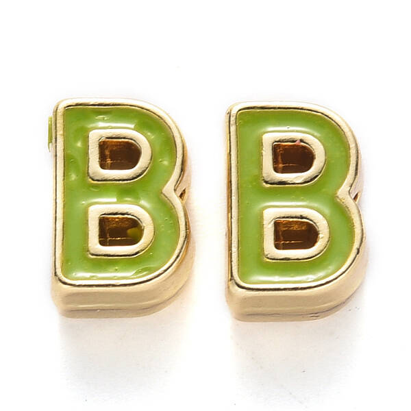 Rack Plating Alloy Enamel Beads