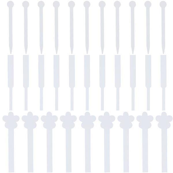 150Pcs 3 Styles Flower Round Perfume Paper Test Strips