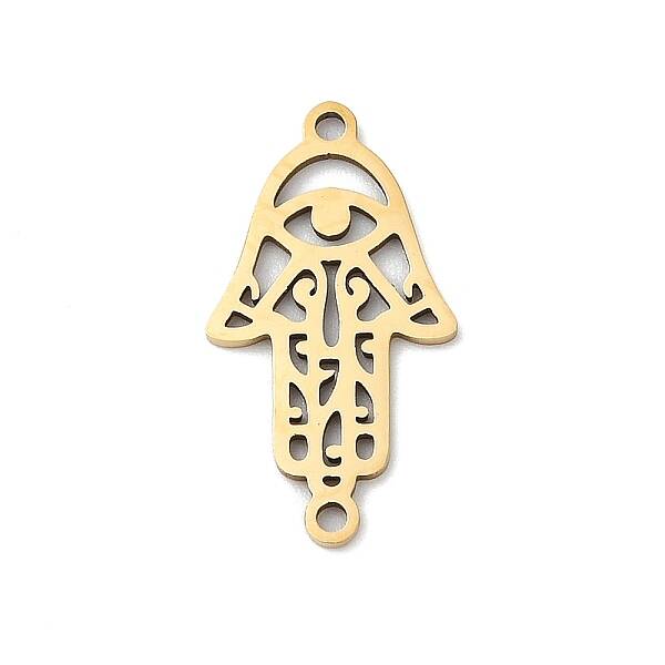 201 Stainless Steel Religion Laser Cut Connector Charms