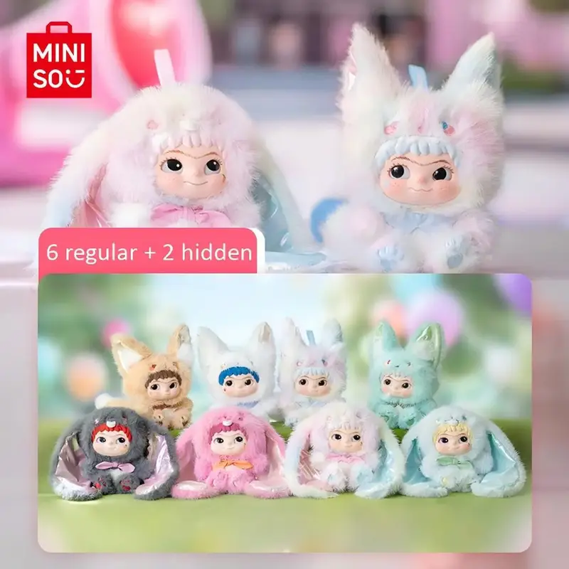 WAKUKU-Fox Mimi Mimi Trick Diary Series Figure Blind Box - Cute Plush Toys, Surprise Gifts for Friends,Suitable as Gifts for ...