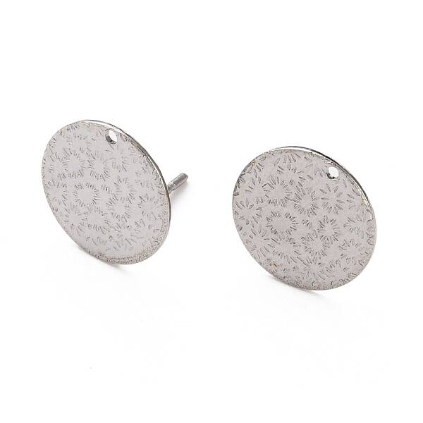 Non-Tarnish 304 Stainless Steel Stud Earring Findings