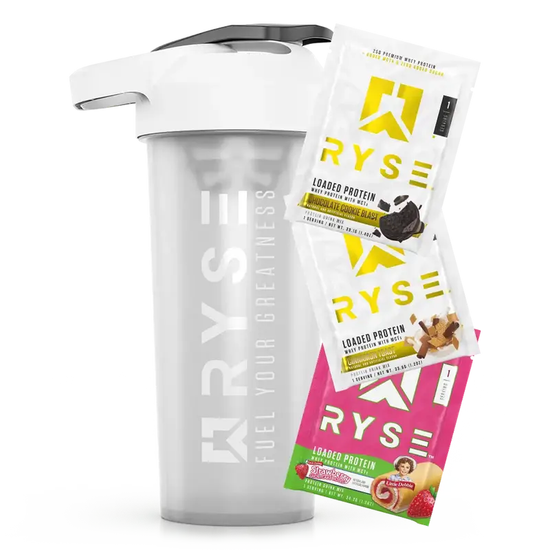 Loaded Protein 3 Samples Variety Pack + Free SportShaker