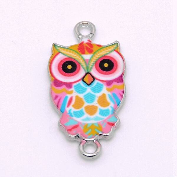 Zinc Alloy Enamel Links