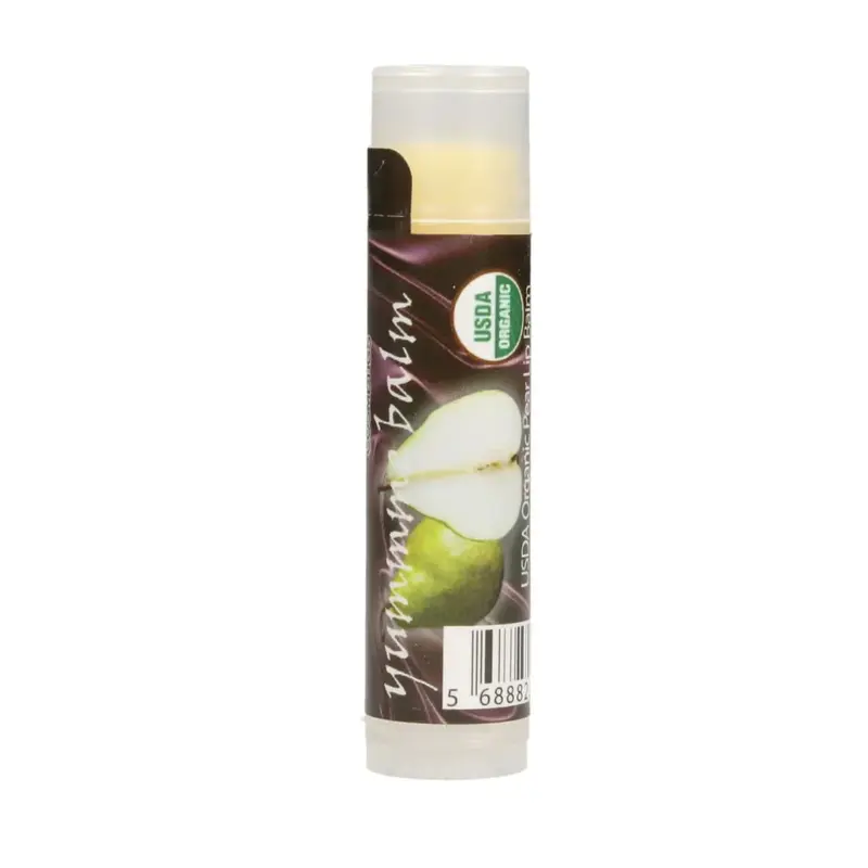 Biopark cosmetics Yummme Organic Lip Balm, Pear (4.25 g)